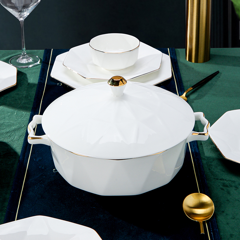 modern bone china dinner set