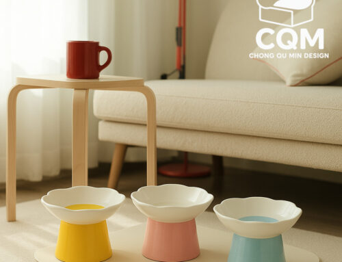 Dopamine blue cat bowl: Ideal for mess-free feline feeding